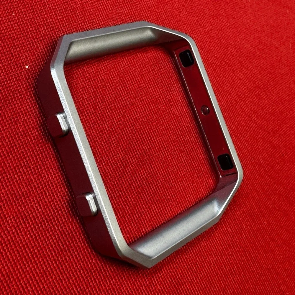 Brushed Nickel Tone Smart Watch Face Frame‎